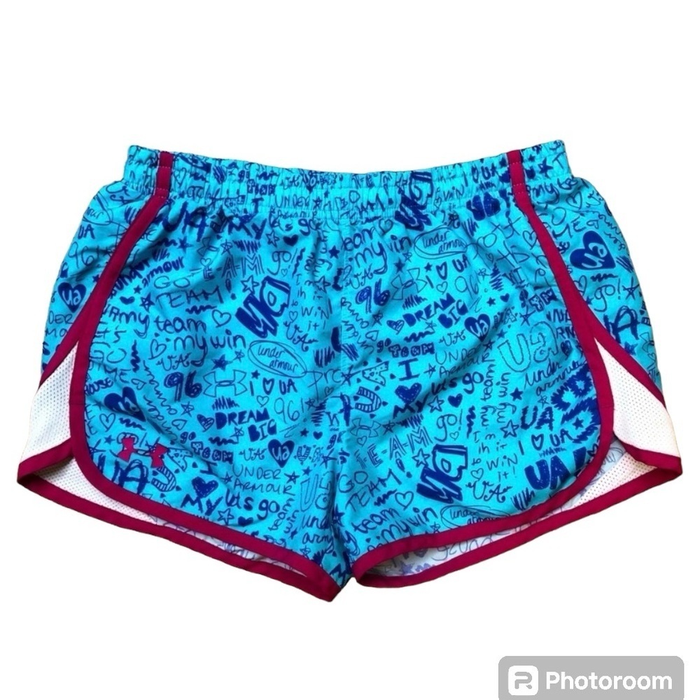 Girls Under Armour Heatgear Shorts